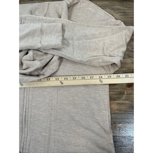 Soma WKND Tan Zip Up Hoodie Sweatshirt Heathered XS 570311115 - Picture 7 of 7
